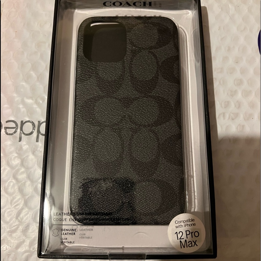 iPhone 12 Pro Max coach case